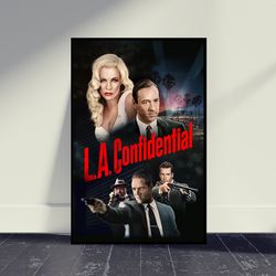 LA Confidential Movie Poster Wall Art, Room Decor, Home Decor, Art Poster For Gift, Vintage Movie Poster, Movie Print