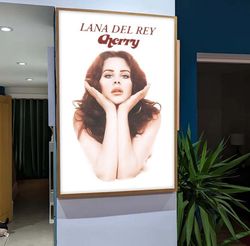 Lana Del Ray Cherry Lana Del Ray Poster