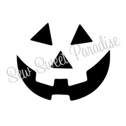 Jack-o-lantern Face SVG, Halloween SVG, Pumpkin SVG, Digital Download, Cut File, Sublimation, Clip Art (individual svg/d
