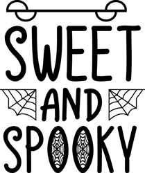 Sweet and spooky Png, Halloween Png, Hocus pocus Png, Happy Halloween Png, Pumpkins Png, Ghost Png, Png file