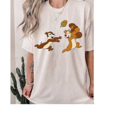 Disney Chip n Dale Chipmunks Acorn Run T-Shirt, Rescue Ranger Shirt, Disneyland Family Matching Shirt, Magic Kingdom, WD
