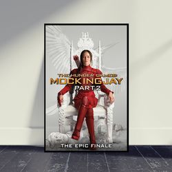 The Hunger Games Movie Poster Wall Art, Room Decor, Home Decor, Art Poster For Gift, Movie Print, Film Print Poster