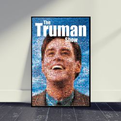 The Truman Show Poster, The Truman Show 7 Different Print, The Truman Show Movie Poster Decor, Movie Wall Art, Movie Gif