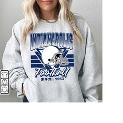 Indianapolis Football Crewneck Sweatshirt, Indianapolis Football Sweatshirt, Indianapolis Football Shirt, Sunday Footbal