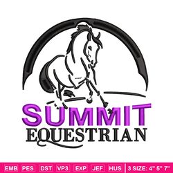 Summit logo embroidery design, Logo embroidery, Emb design, Embroidery shirt, Embroidery file, Digital download