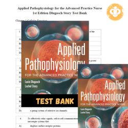 Latest 2023 Test bank Applied Pathophysiology for the Advanced Practice Nurse 1st Edition by Lucie Dlug Instant Download