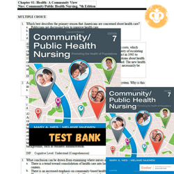Latest 2023 Test bank Community Public Health Nursing 7th Edition Mary A. Nies, Melanie McEwen Instant Download