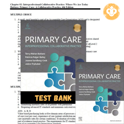 Latest 2023 Test bank Primary Care, Interprofessional Collaborative Practice, 6th Edition Buttaro Instant Download