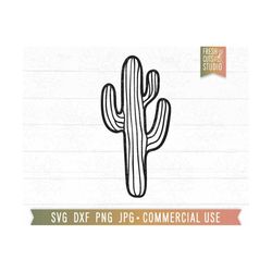 Cactus SVG Cut File, cactus clipart image, cactus sublimation designs digital download, Saguaro svg, cactus png, dxf jpg