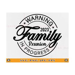 Family Vacation SVG, Family Reunion SVG, Warning In Progress, Family Trip Shirts SVG, Summer Gifts Svg, Funny Vacation S