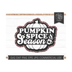 Pumpkin Spice Season SVG Cut File for Cricut and Silhouette, Pumpkin Spice svg, Vintage Fall Saying svg, Halloween svg,