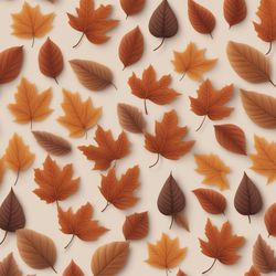 autumn theme 8 digital pattern, illustration, printable, sublimation fabric paper