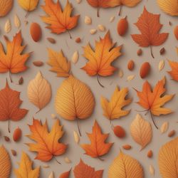 autumn theme 9 digital pattern, illustration, printable, sublimation fabric paper