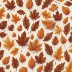 autumn theme 11 digital pattern, illustration, printable, sublimation fabric paper