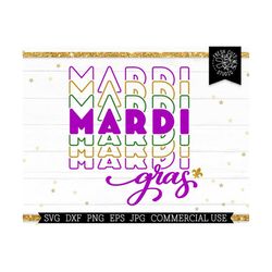 Mardi Gras SVG, Mardi Gras Carnival svg, Fat Tuesday svg, Mardi Gras Cricut Cut File, Mardi Shirt Design, Silhouette Fil