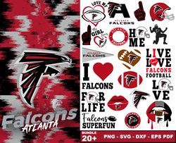 Atlanta Falcons Svg , Football Team Svg, Cricut, Digital Download ,Team Nfl Svg 04