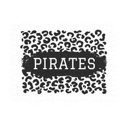 Pirates Sublimation Designs Downloads, Fall , Ball, Sports Team, Football Season, PNG, Instant Download, Leopard Graphic