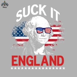 Funny Suck It England 4th of July George Washington 1776 Sublimation PNG Download