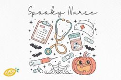 Halloween Spooky Nurse PNG Sublimation