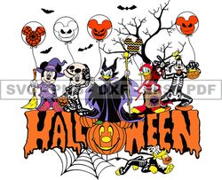 Horror Character Svg, Mickey And Friends Halloween Svg,Halloween Design Tshirts, Halloween SVG PNG 80