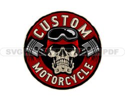 Motorcycle svg logo, Motorbike SVG PNG, Harley Logo, Skull SVG Files, Motorcycle Tshirt Design, Digital Download 250