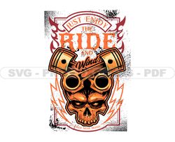 Motorcycle svg logo, Motorbike SVG PNG, Harley Logo, Skull SVG Files, Motorcycle Tshirt Design, Digital Download 252