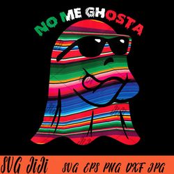 No Me Ghosta PNG, Mexican Halloween Ghost PNG