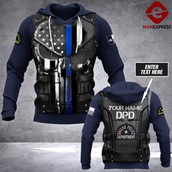 CUSTOMIZE  Dallas DPD armor POT hoodie