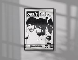 Oasis Poster  Music Poster  Wall Art  Wall Decor.jpg