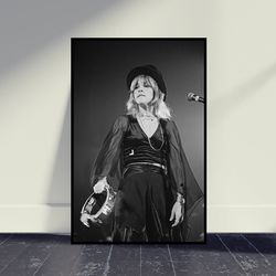 Stevie Nicks Young Art Music Poster Wall Art, Room Decor, Home Decor, Art Poster For Gift