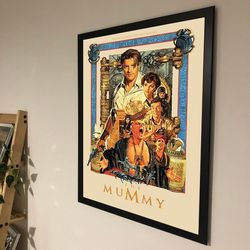 The Mummy Returns Movie Poster, Wall Art, Room Decor, Home Decor, Art Poster For Gift, Living Room Decor