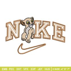 Nike tiger embroidery design, Lion king embroidery, Nike design,Embroidery file,Embroidery shirt,Digital download