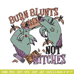 Not witches embroidery design, Horror embroidery, Embroidery file, Embroidery shirt, Emb design, Digital download