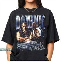 RETRO Furious Dominic Toretto shirt, Vin Diesel Shirt, Dominic Toretto tee,  The Furious Fan Gift,  Vintage 90's T-shirt
