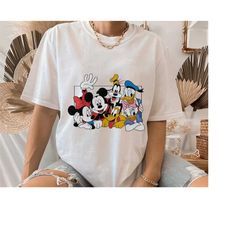 Disney Mickey and Friends The Gang Funny Disneyland Family Matching Shirt, Magic Kingdom Tee, WDW Epcot Theme Park Shirt