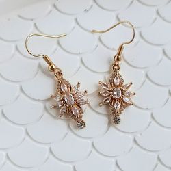 Zircons Earrings, Special Occasion Earrings, Jewerly Earrings, Bridal Jewellery, Wedding Earrings
