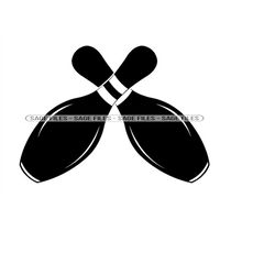 Bowling Logo 3 SVG, Bowling SVG, Bowling Clipart, Bowling Files for Cricut, Bowling Cut Files For Silhouette, Png, Dxf