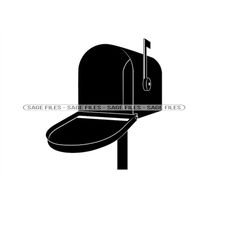 mailbox 6 svg, mailbox svg, mail svg, mailbox clipart, mailbox files for cricut, mailbox cut files for silhouette, png,