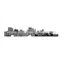 Baltimore Skyline SVG, Maryland Svg, City Svg, Skyscraper Svg, Baltimore Clipart, Files for Cricut, Cut Files For Silhou