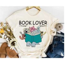 Book Lover Piggie Elephant Pigeons T-Shirt, It's a Good Day to Read a Book Shirt, Book Lover Shirt, Book's Day Shirt, Bi
