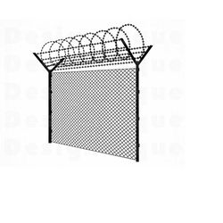 barbed wire fence svg, barbed wire clipart, barbed wire files for cricut, barbed wire cut files for silhouette, png, dxf