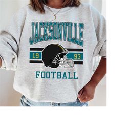 Jacksonville Football Sweatshirt Jaguars Shirt Jacksonville Football Crewneck Retro Vintage Jaguars Shirt Jags shirt Jag