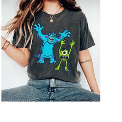 Disney Monsters University Sully and Mike T-shirt, Disneyland Family Matching Shirt, Magic Kingdom Tee, WDW Epcot Theme