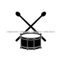 Drum Logo 3 SVG, Drum Svg, Drum Clipart, Drum Files for Cricut, Drum Cut Files For Silhouette, Drum Png, Drum Dxf,