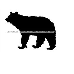 Bear 13 SVG, Bear SVG, Mama Bear Svg, Grizzly SVG, Bear Clipart, Bear Files for Cricut, Bear Cut Files For Silhouette, P