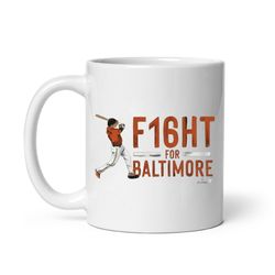 Baltimore Mug, Baseball Mug, Funny Baseball Gifts for Men