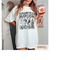 Retro Haunted Mansion Shirt, The Haunted Mansion Shirt, Retro Disney Halloween Shirt, Halloween Party, Halloween Gift