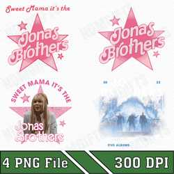 Jonas Brother Retro Cassette Png, Music Band 2023 Png, Boy Band Graphics File Png, Music Tour 2023 Png Bundle Png