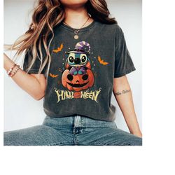 Stitch Halloween Comfort Colors Shirts, Disney Halloween Shirt, Disney Shirt, Halloween Shirt, Disney Matching Shirt, Ha