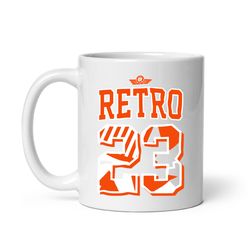 Retro 23 Mug, Ceramic Mug, Coffee Mug